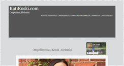 Desktop Screenshot of katikoski.com